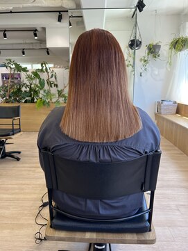 オーシャン(Ocean) 【OceanHair&Life田中愛梨】切りっぱなしライン/オレンジルーツ