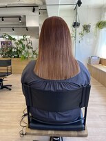オーシャン(Ocean) 【OceanHair&Life田中愛梨】切りっぱなしライン/オレンジルーツ