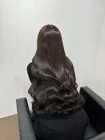 エトバイイオエ(et by ioe)&nbsp;黒髪/ボブルフ/ネビージュ/小顔/ワンレン/髪質改善/グレージュ