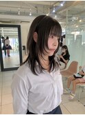 ミディアムレイヤー/ハイレイヤー/ウルフカット/髪質改善