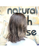 ナチュラルハイセンス 本店(natural high sense) ミディアム×ナチュラルグラデーション◇町屋/似合わせカット