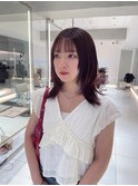 ミディアムレイヤー×ダークレッド
