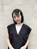 メゾンアクア 表参道(Maison ACQUA)&nbsp;◎ミニボブ縮毛矯正髪質改善ストレート顔まわりレイヤーカット