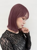 ソア 並木坂(Soa)&nbsp;ピンクカラー外ハネボブ♪