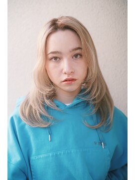 レジュアル(RESSUAL) 大人かわいケアブリーチメルティーカラーレイヤーロング