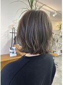 ＊ナチュラルハイライト×ボブ＊