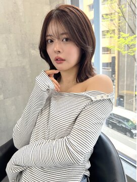 ラベル 渋谷(LAVEL) ２０代３０代お洒落☆レイヤーボブレイヤーカット髪質改善