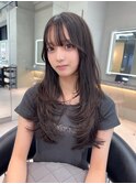 ザクザクレイヤー×内巻きワンカール