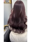 ブリーチ無しラベンダーカラー