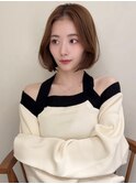 ハイライトバレイヤージュダブルカラーショートカット30代40代