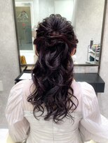 スタジオプレシャス&nbsp;ハーフアップ