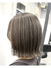 ヘアサロン ドットプラス 町田店(dot. plus)&nbsp;白髪ぼかし×ボブ