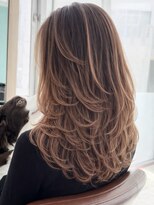 モルト 麻生(molt)&nbsp;バレイヤージュ　レイヤーカット