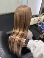 ヘアーデザイン ジェルム(Hair Design germe)&nbsp;ミルクティー×チョコレートブラウン / YUDU