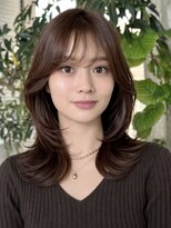 ロビー 表参道(ROBBY) くびれレイヤーカット/大人ヘア30代40代50代ミディアム-5歳髪型