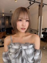 クティエ(Cuthie)&nbsp;#クラゲカット#ハッシュレイヤーボブ#ひし形レイヤーボブ#20代