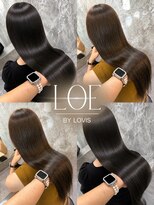 ロエ 大宮(LOE) 縮毛矯正/ストレート/ミルクブラウン/ダウンバング