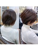 30.40代にオススメ× フワッと動く×丸みのあるくびれショート◎