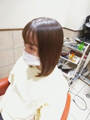 髪質改善酸熱TR超音波ハホニコラメラメTR  美髪