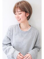 アドレバイハピネス(ADORE by happiness)&nbsp;くすみショコラベージュくびれショートハンサムショート30代40代