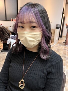 スターリバー(STAR RIVER) フェイスフレーミング　アメジストパープル◎