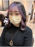 フェイスフレーミング アメジストパープル◎