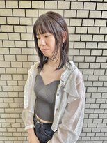 パークレーン アイス イヴェン(park lane ICI yeven)&nbsp;ウルフ　レイヤー　イルミナカラー　髪質改善　大人カワイイ