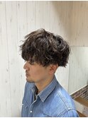 メンズメッシュパーマ