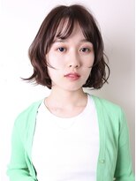 ヨファヘアー 岡本店(YOFA hair) 大人可愛い似合わせ美髪エアリーボブピンクブラウン0306