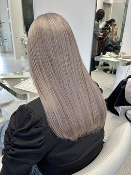 イリ(iLi) 【iLi×REN】ミルクティーグレージュ/ホワイトグレージュ