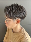 波巻きスパイラルパーマツイストスパイラルパーマシャドウパーマ