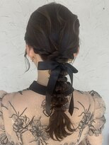 チャルム (Charom) ぽこぽこ編み下ろしヘア