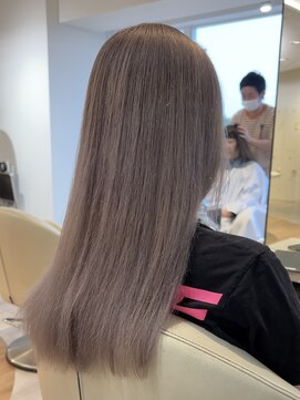 サロンドジョー(salon de joe) ケアブリーチダブルカラーインナーカラーショートボブレイヤー