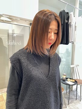 ケシキ大名(keshiki) 軽さのあるボブ/KAZU