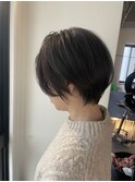 大人ショート/グラボブ/40代ショート