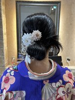 マイノリティー(Minority Produced By TOPHAIR)&nbsp;和装ヘアセット　シニヨン