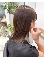 乾かすだけでキマる髪/さりげないインナーカラー