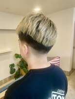 ヘアアンドメイクフリッシュ(HAIR&MAKE FRISCH)&nbsp;メンズカット　ブリーチカラー