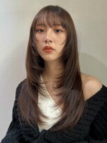 ロンド メリー 大宮(Lond merry)&nbsp;ブリーチなしチェリーブラウン髪質改善縮毛矯正酸性ストレート