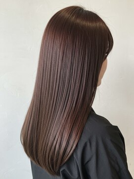 ハナレ(hanare) ナチュラルストレート/ココアブラウン/美髪/艶髪/清須