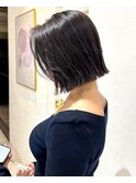 "可愛くならない、大人タイトボブ"10代20代30代