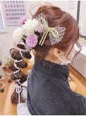 ヘアセット 着付け