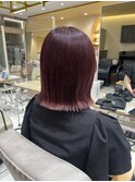 【中野花純】ワインレッドで大人かわいく♪