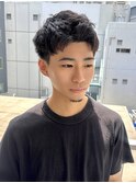 【スタイリング簡単】くせ毛活かしショート