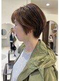 お手入れ簡単ショートスタイル