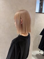 サロンドディバース(Salon de DIVERSE)&nbsp;髪質改善縮毛矯正/ピンクベージュ