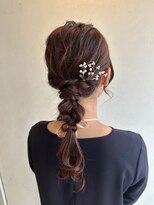 イタクラ 赤道店 (ITAKURA)&nbsp;タイトポニー／ポニーテール／ヘアアレンジ／編みおろしヘア