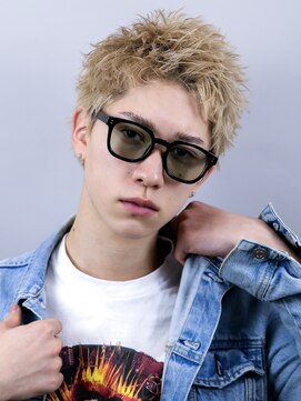 オーシャントーキョー 大阪(OCEAN TOKYO) ベリショスパイキーショートべリーショートアップバングメンズ