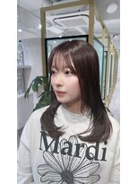 アンドリルム 梅田(&Lillme) レイヤーカット/ミディアムレイヤー/髪質改善/トリートメント