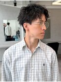スパイキーショートシャドウパーマアクティブショート